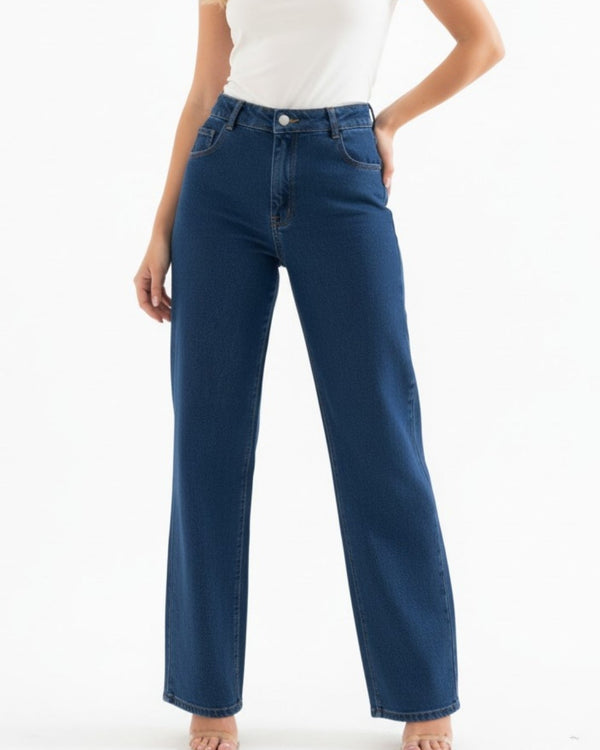 Calça Jeans Reta