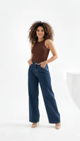 Calça Jeans Wide Leg