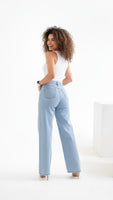 Calça Jeans Wide Leg